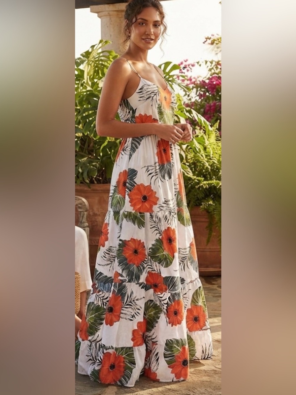 Fashion Nova-  Floral Maxi Dress